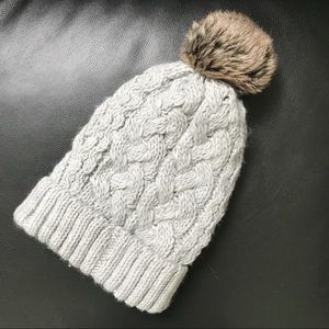 H&M Cable Knit Bobble Hat